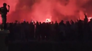 Champions League, PSG-Inter 5-0: la festa a Parigi | VIDEO (screen Gazzetta.it)