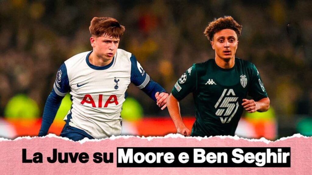 Calciomercato Juventus Moore Ben Seghir
