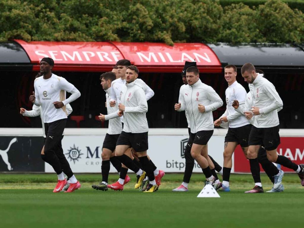 Allenamento AC Milan Milanello