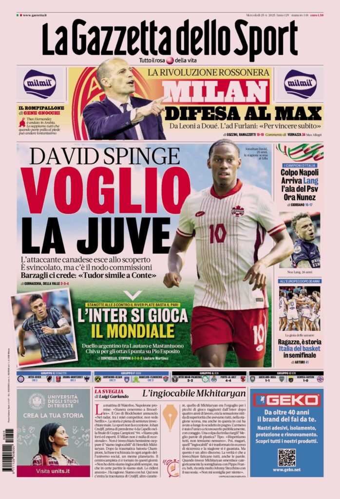 La Gazzetta dello Sport