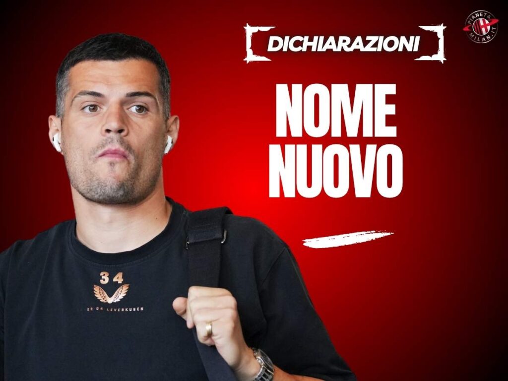 Calciomercato Milan, idea Xhaka a centrocampo: nessun contatto ma ...