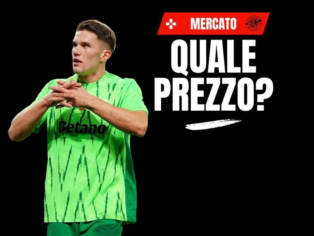 Calciomercato Milan, quanto costa Gyokeres? Parla il presidente dello Sporting
