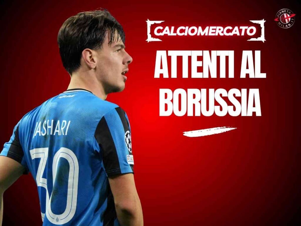 Calciomercato Milan, il Borussia Dortmund si inserisce per Jashari: i dettagli