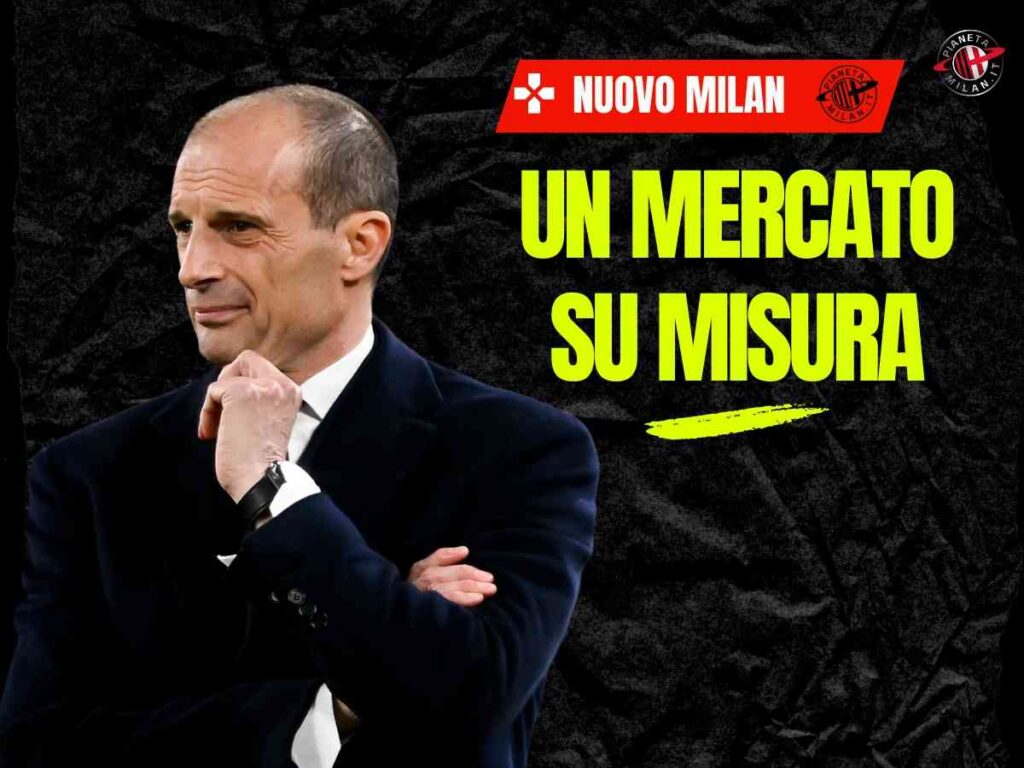 Milan, finalmente il primo acquisto. Allegri guida il mercato con idee chiare