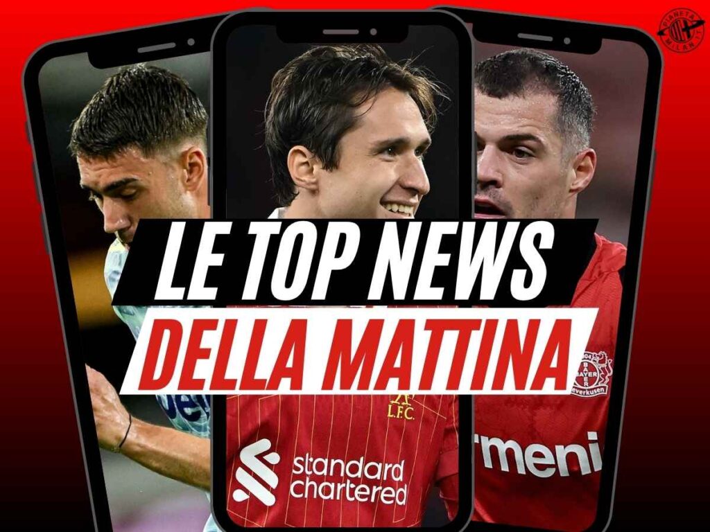 Calciomercato Milan: Chiesa e Vlahovic per Allegri? Xhaka si complica