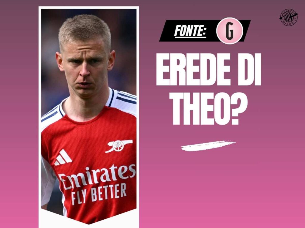 Calciomercato Milan, Zinchenko per Theo? Ci sono anche tre alternative