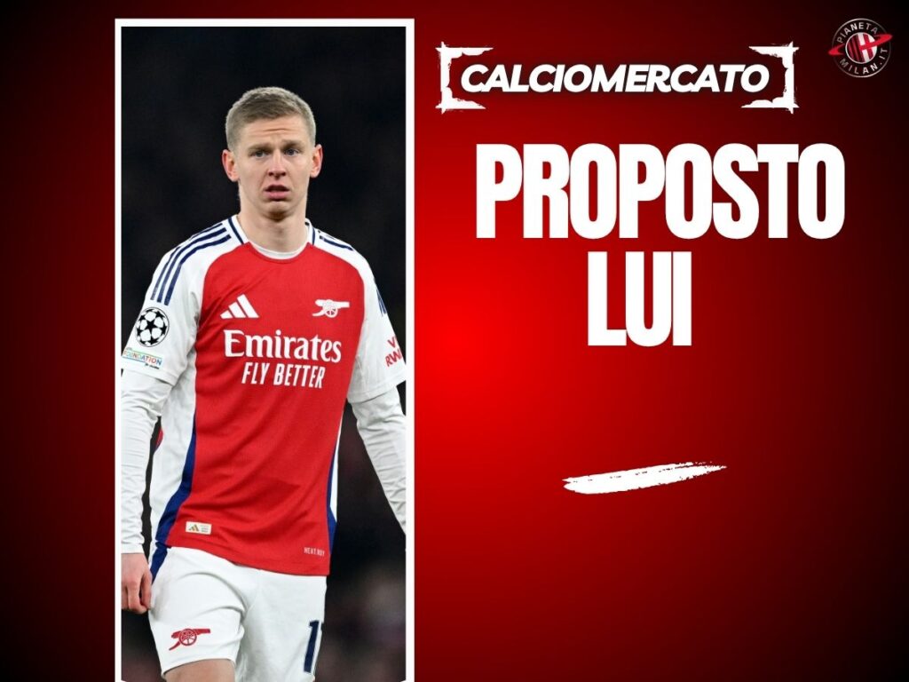 Zinchenko calciomercato Milan 09-06-2025
