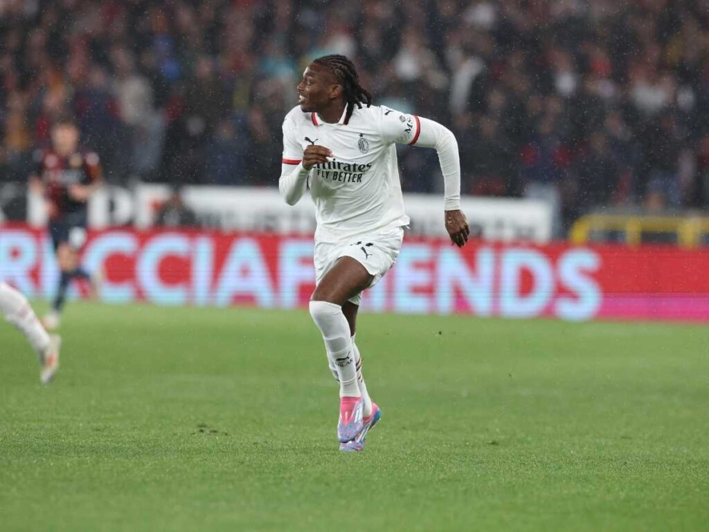 Rafael Leao AC Milan Genoa-Milan 1-2 Serie A 2024-2025