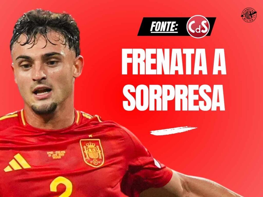 Calciomercato Milan, frenata improvvisa per Pubill: ecco il vero motivo