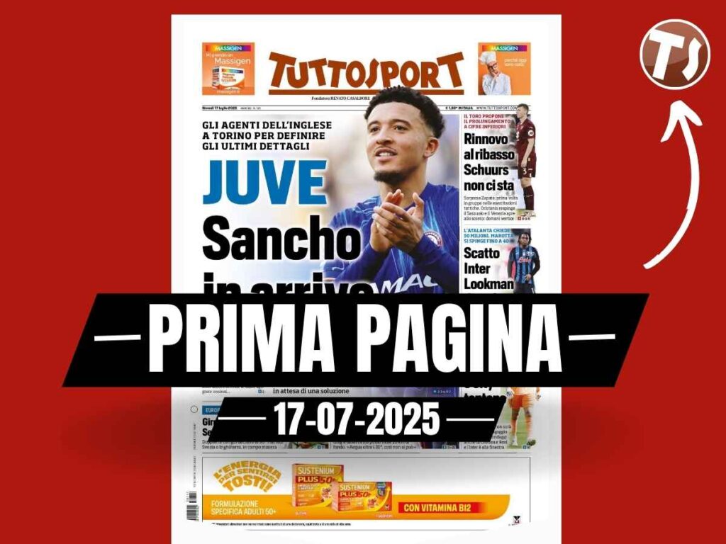 Prima pagina Tuttosport: "Bayern e Manchester City tentano Donnarumma"