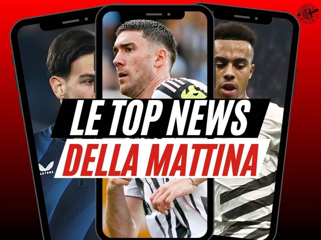 Calciomercato Milan, altro no per Jashari. Il piano per Vlahovic. In difesa ...
