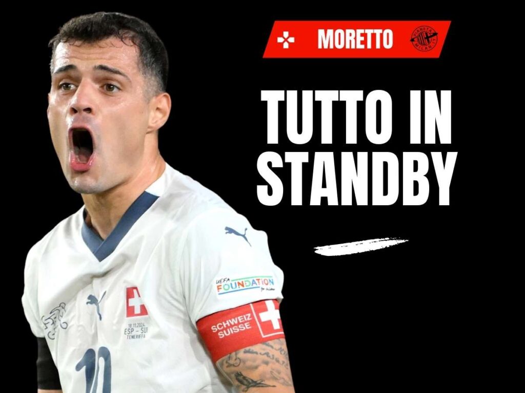 Calciomercato Milan, Moretto: "Xhaka in standby. I rossoneri non hanno voluto ..."