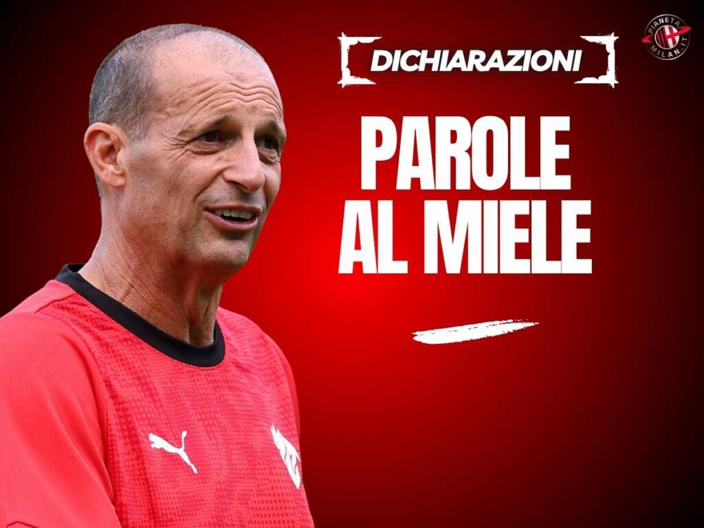 Milan, senti Tedesco: "Allegri straordinario e umile. Con i giocatori è ..."