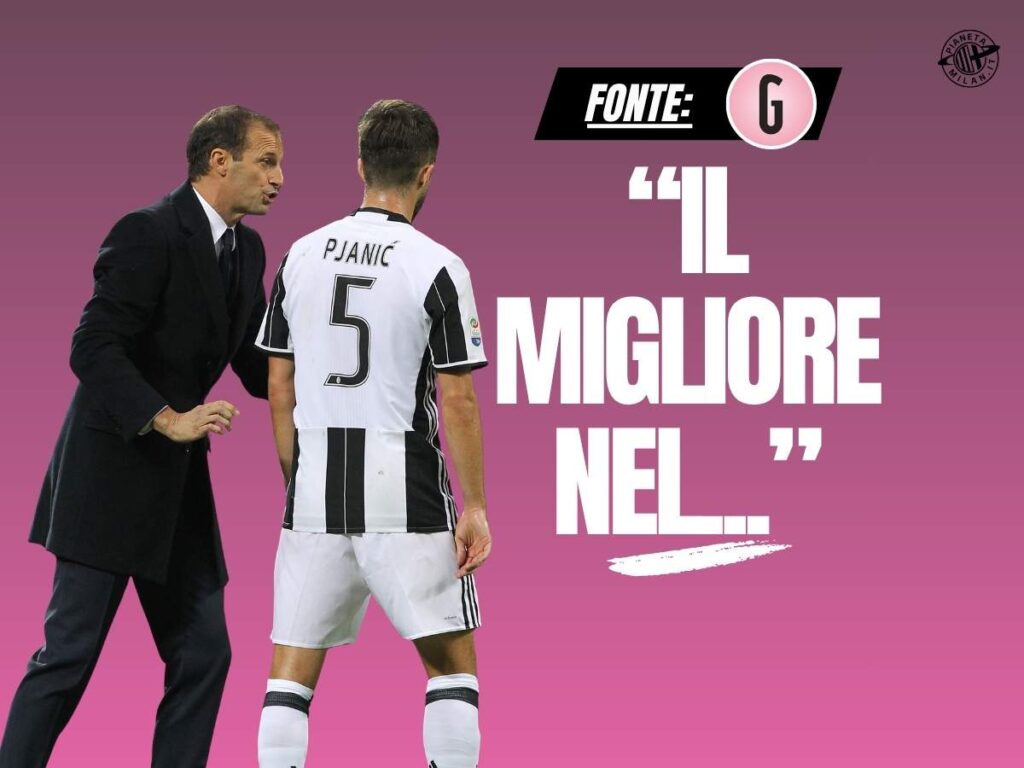 Milan, Pjanic: "Pochi gestiscono la pressione come Allegri. Che coppia con Modric"