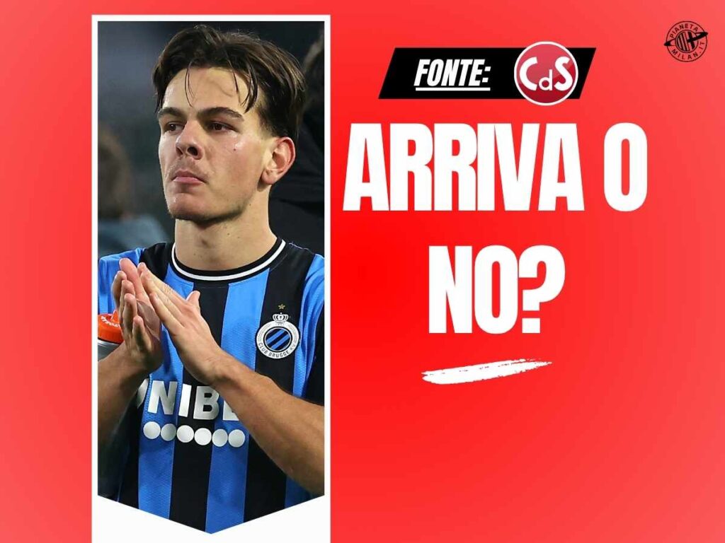 Calciomercato Milan, guerra di nervi per Jashari: il Bruges tira la corda