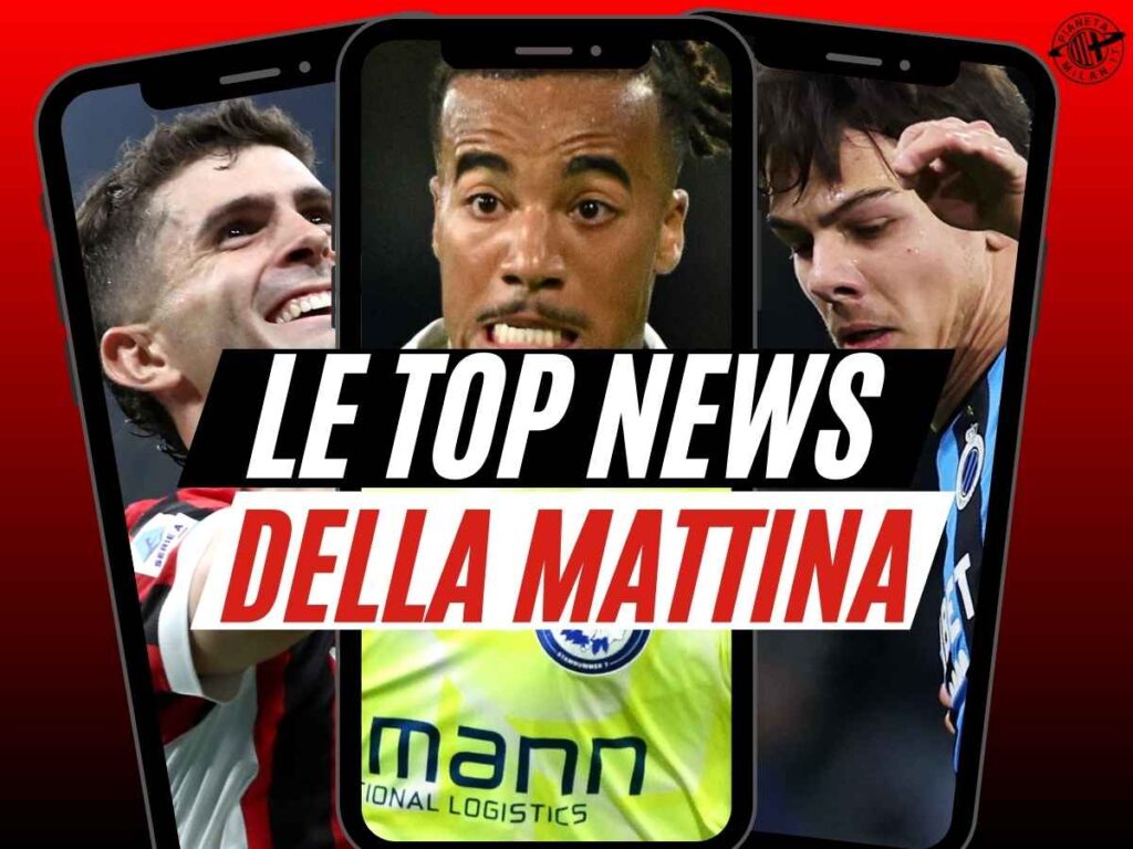 Milan, beffa Brown! Pulisic: che rischio. La mossa di Jashari. La strategia ...