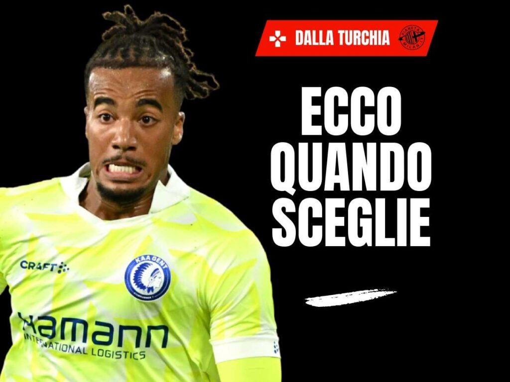 Calciomercato Milan, Archie Brown tra rossoneri e Fenerbahce: ecco quando sceglierà