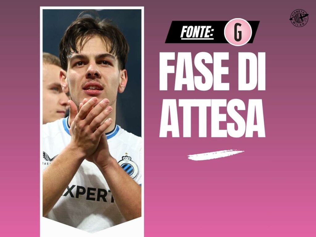 Calciomercato Milan, sale la tensione tra Jashari e il Bruges: il punto