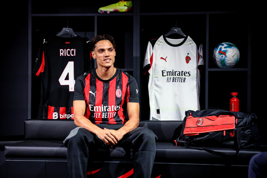 AC Milan Unveil New Signing Samuele Ricci