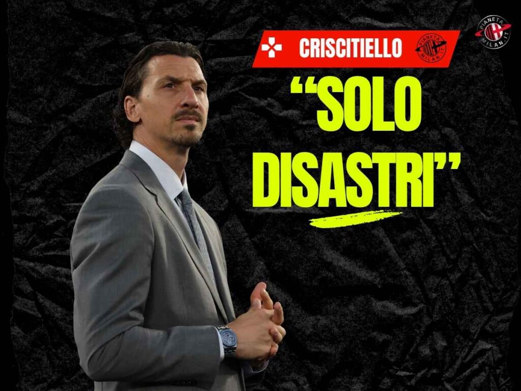 Milan, Criscitiello: "Ibrahimovic mai più a San Siro. Ha fatto disastri". Su Allegri ...