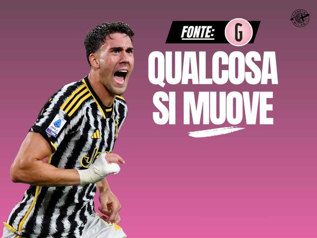 Calciomercato Milan, Vlahovic aspetta il Diavolo! Settimana importante