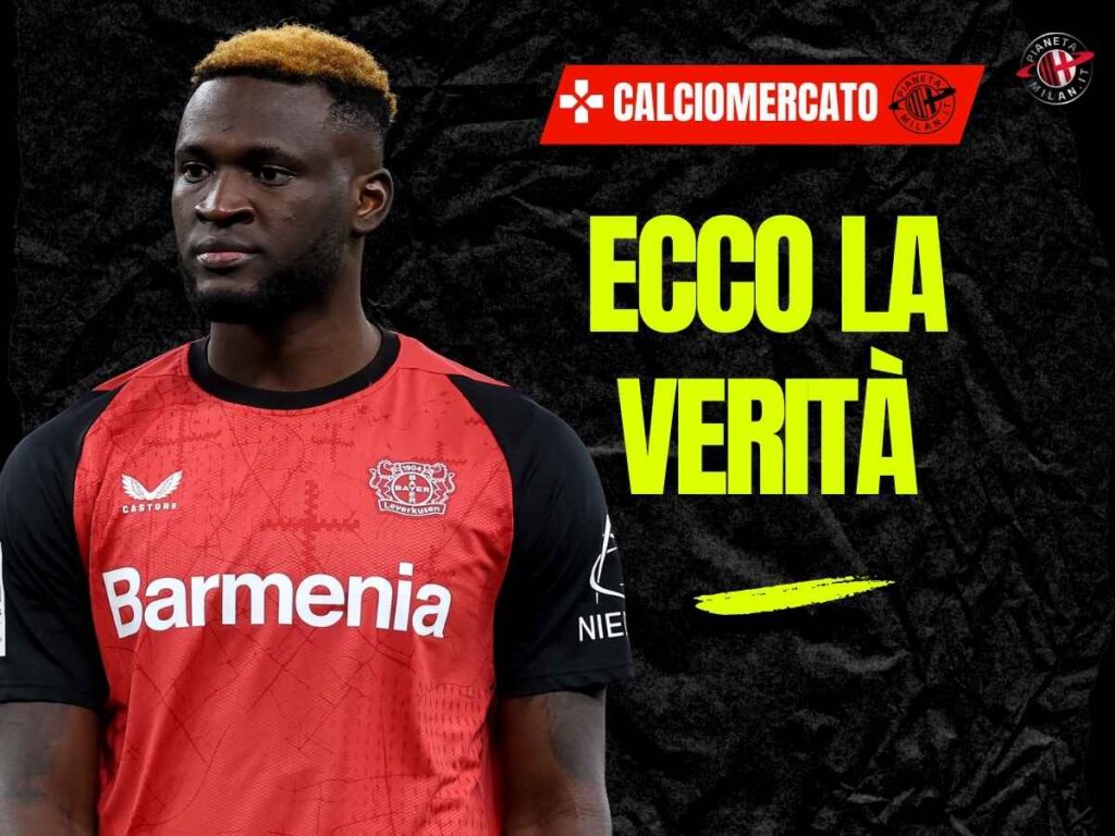 Calciomercato Milan, Boniface può arrivare? Dalla Germania: "Ecco la verità"