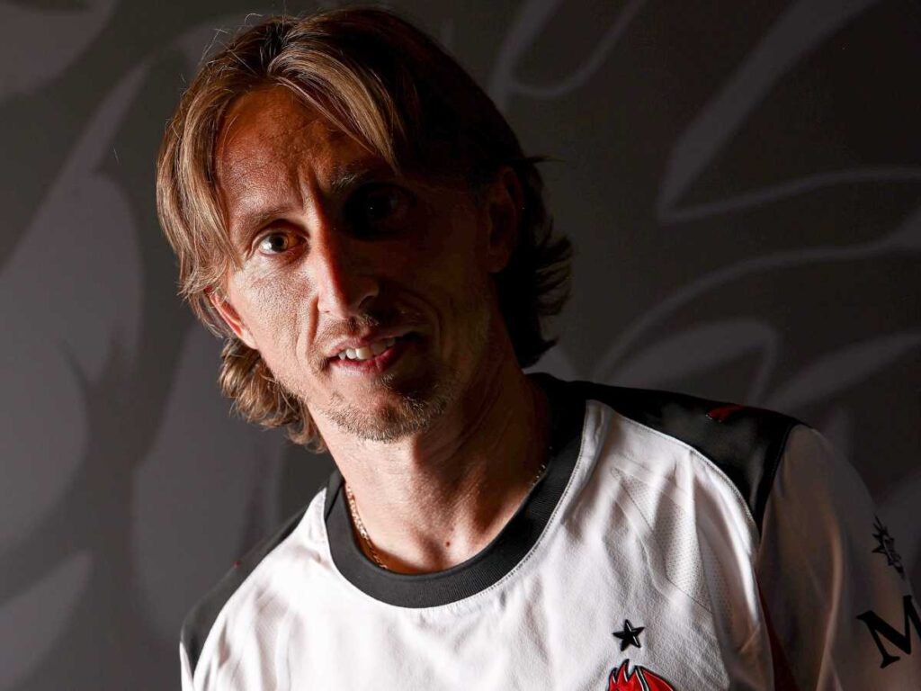 Luka Modric (centrocampista AC Milan