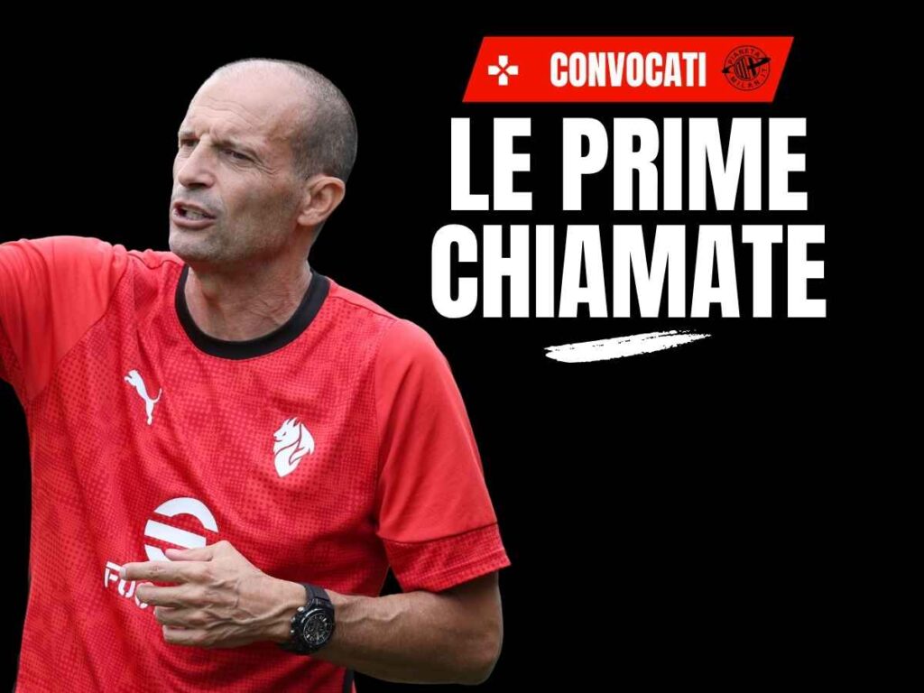 Milan, Pre-Season Tour 2025: ecco i convocati di Allegri: assenti Pobega ed Emerson Royal