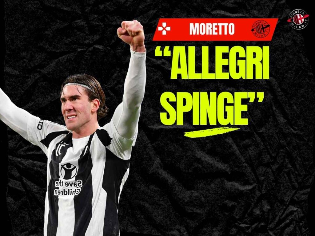 Calciomercato Milan, Moretto: "Allegri spinge per Vlahovic. Altri contatti"