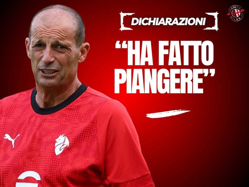 Milan, Palmeri punge: "Allegri si fa prendere la meno nell'imbruttire del gioco"