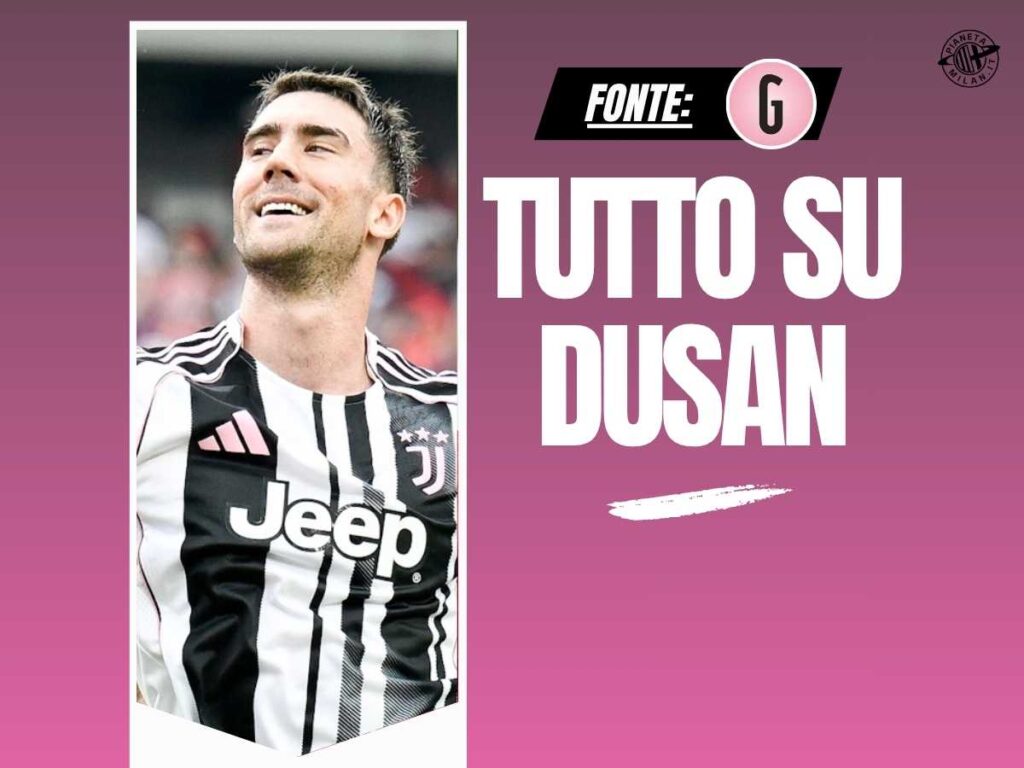Calciomercato Milan, ecco il piano per arrivare a Vlahovic