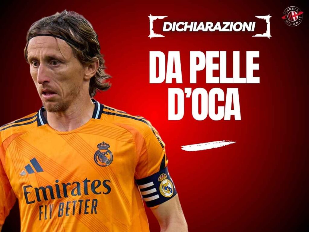 Milan, Modric saluta il Real Madrid: "Grato per tutta la vita. Florentino Perez ..."