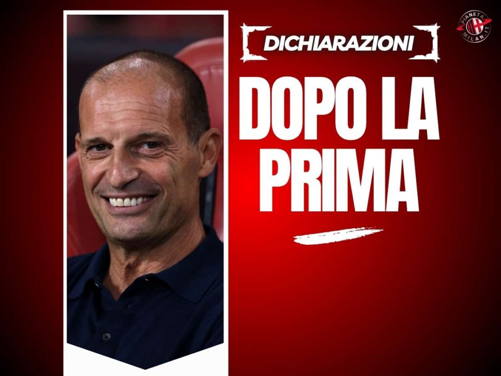 Milan, Allegri: "Bisogna migliorare! Soddisfatto di Leao. Su Estupinan ..."