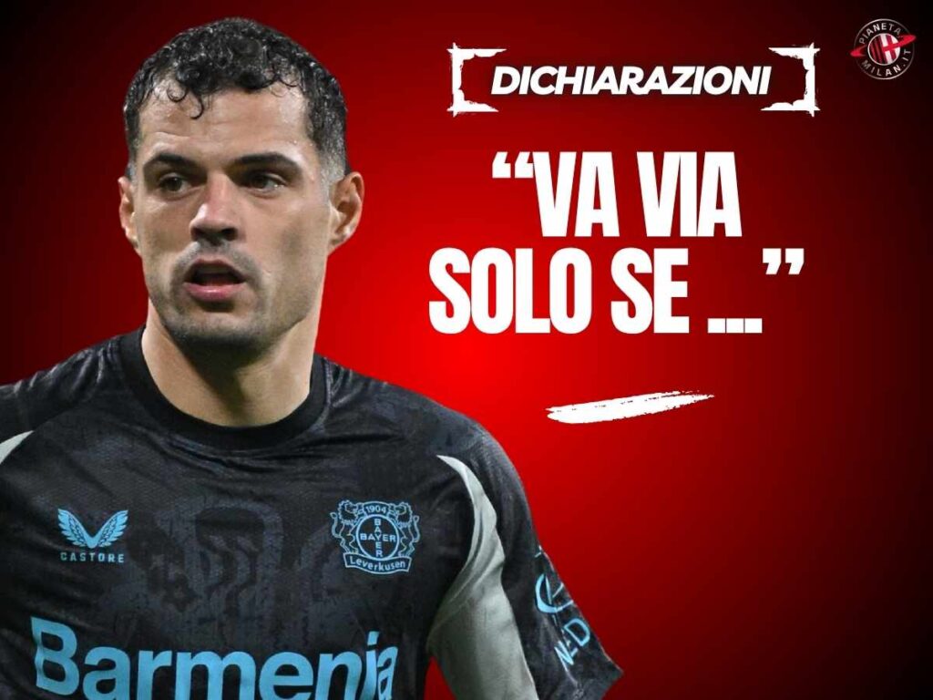 Calciomercato Milan, Xhaka arriva? Rolfes (ds Leverkusen): "Interesse per lui ma ..."