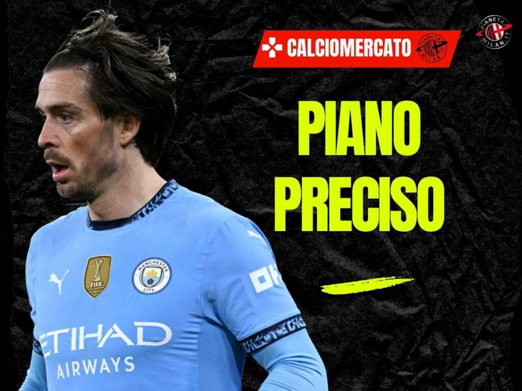 Calciomercato Milan, dall'Inghilterra: "Rossoneri su Grealish: ecco il piano"