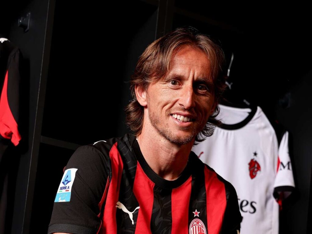 Luka Modric (centrocampista AC Milan