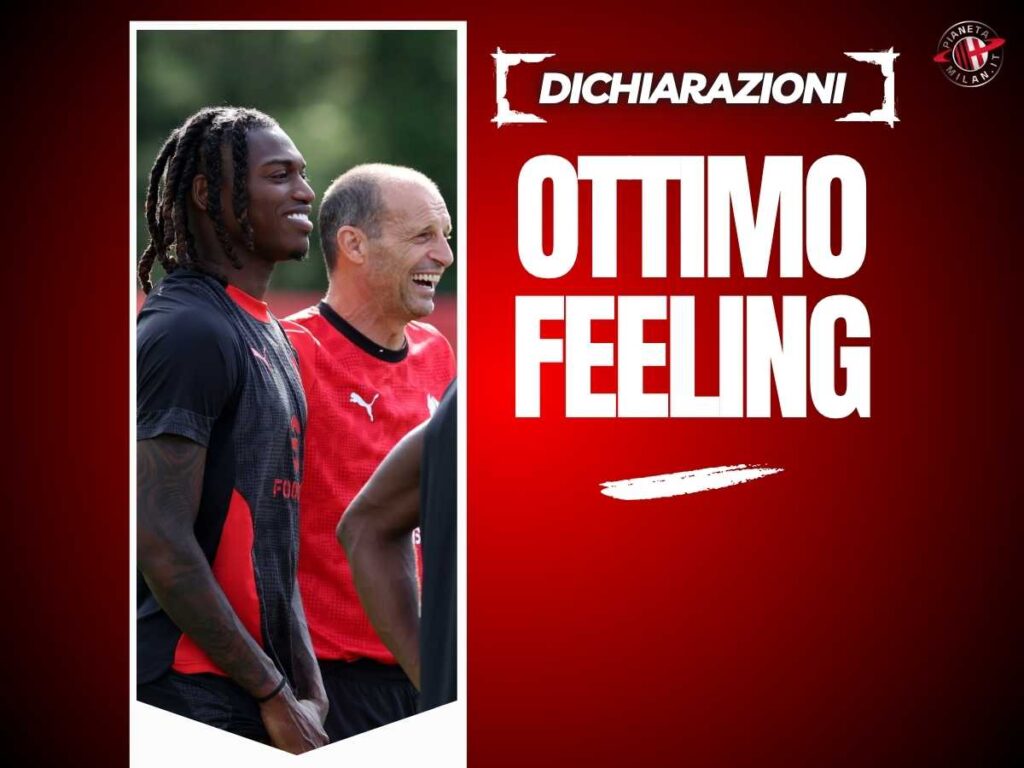 Leao: "Tante buone sensazioni su Allegri. Può portare tanto al Milan"
