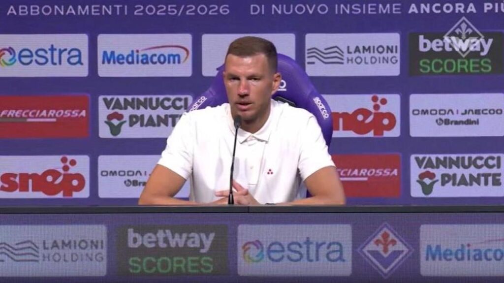 Calciomercato Fiorentina Dzeko Inter