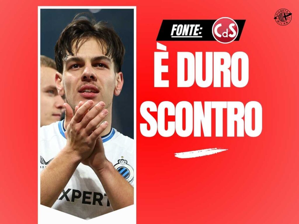 Calciomercato Milan, tra Jashari e Bruges è rottura totale. Ora ...
