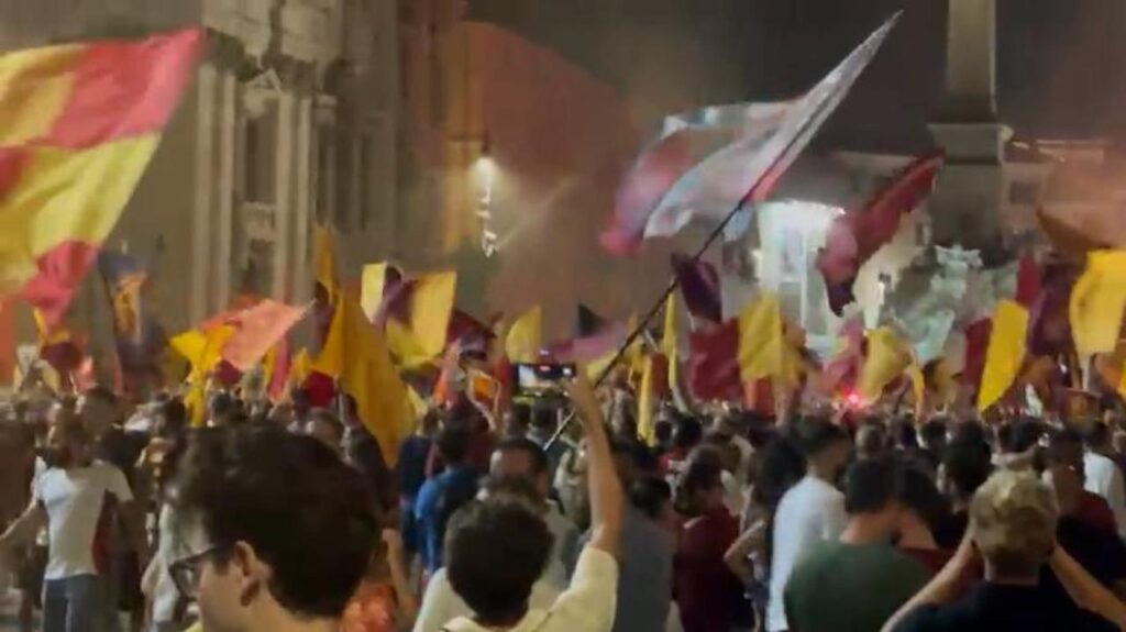 Roma tifosi