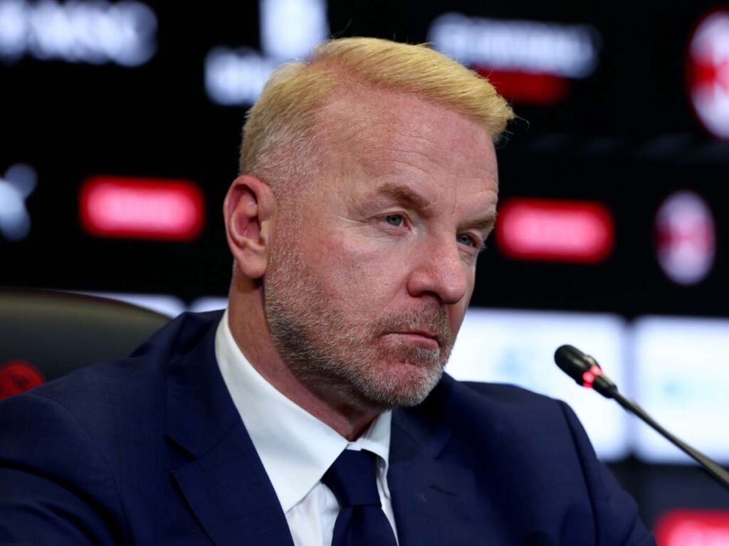 Igli Tare AC Milan conferenza stampa Casa Milan