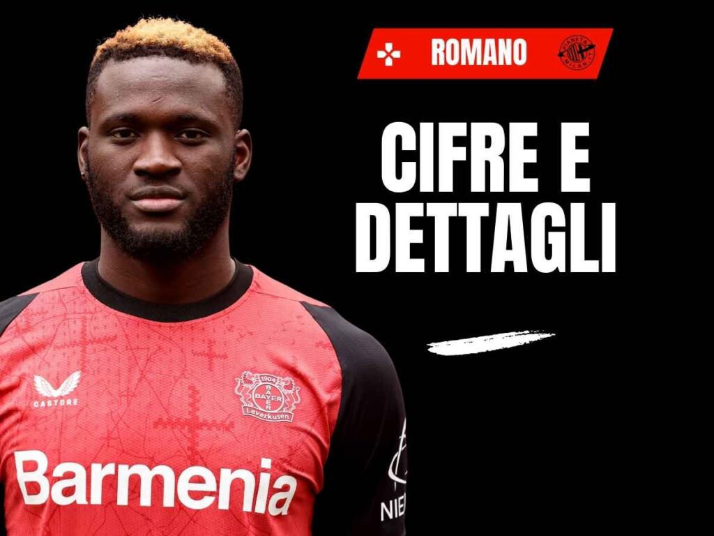 Calciomercato Milan, Romano: "Boniface piace tanto. Ecco la vera richiesta"