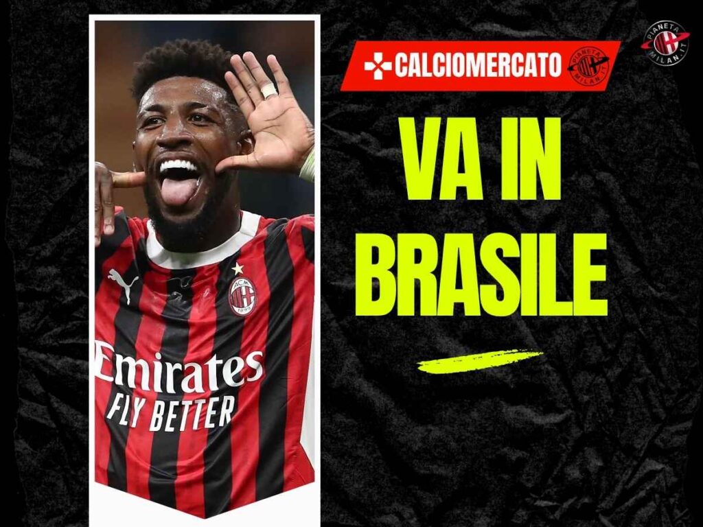 Calciomercato Milan, Emerson Royal al Flamengo: le novità da Schira