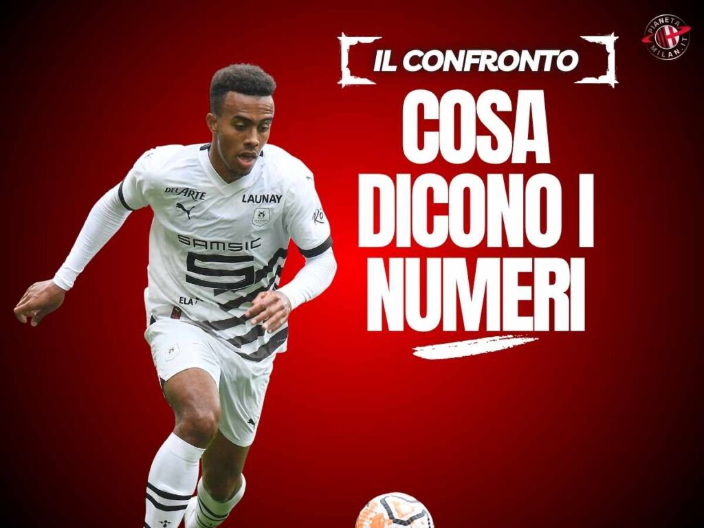 Milan, Doué o Pubill a destra? I numeri evidenziano una differenza significativa