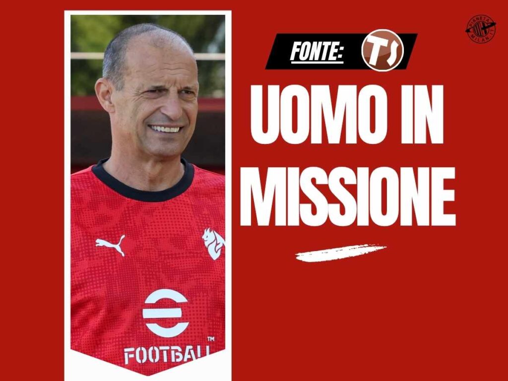 Milan, ecco i 5 obiettivi di Allegri per tornare a vincere