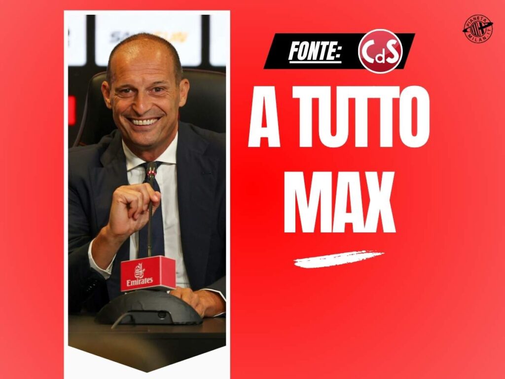 Allegri: "Il Milan deve tornare in Champions. Leao farà una grande stagione"