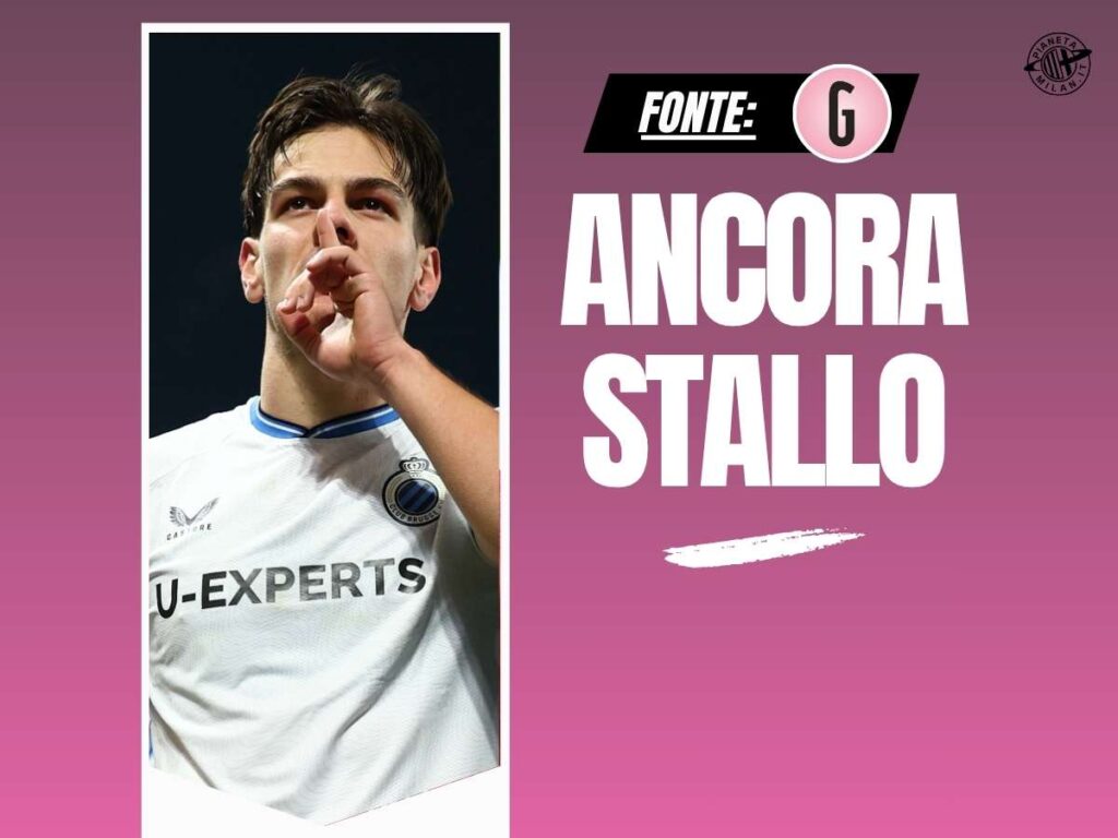 Calciomercato Milan, braccio di ferro tra Jashari e il Bruges