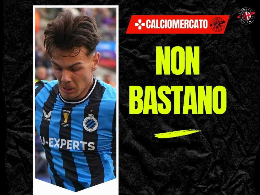 Calciomercato Milan, dal Belgio: "38 milioni insufficienti per Jashari"