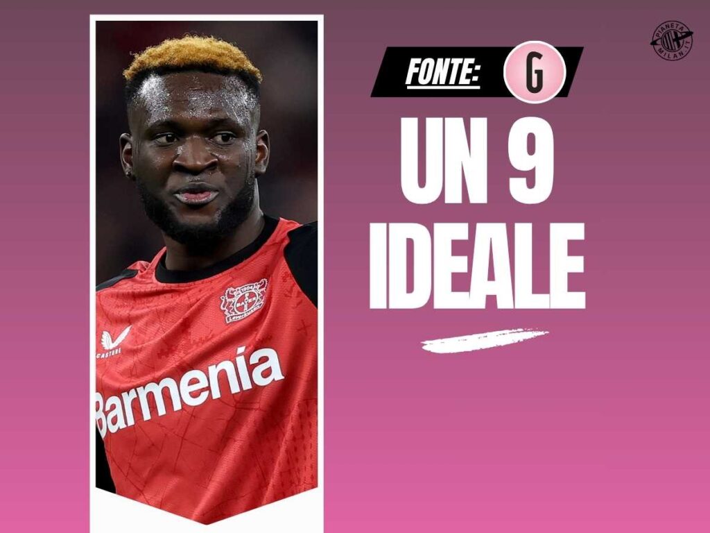 Calciomercato Milan, per l'attacco spunta anche Boniface del Bayer