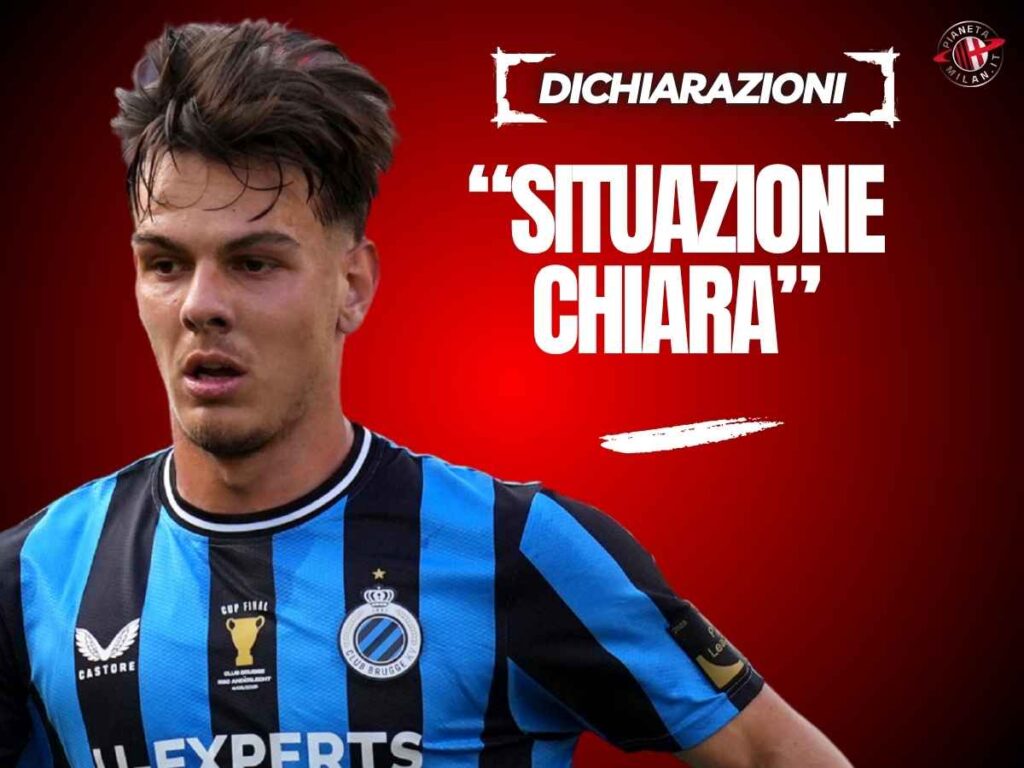 Milan, Hayen (all. Bruges): "Jashari? Torna ad allenarsi lunedì. Situazione chiara"